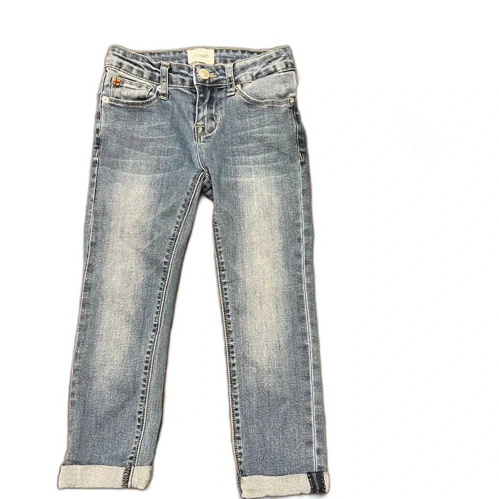 Hudson cuffed jeans kids size 8 - Picture 1 of 7